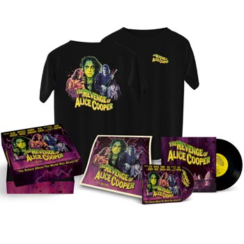 Alice Cooper - The Revenge Of Alice Cooper (Boxset w/ CD, 7", Print & T-Shirt) (New CD) - Image 2