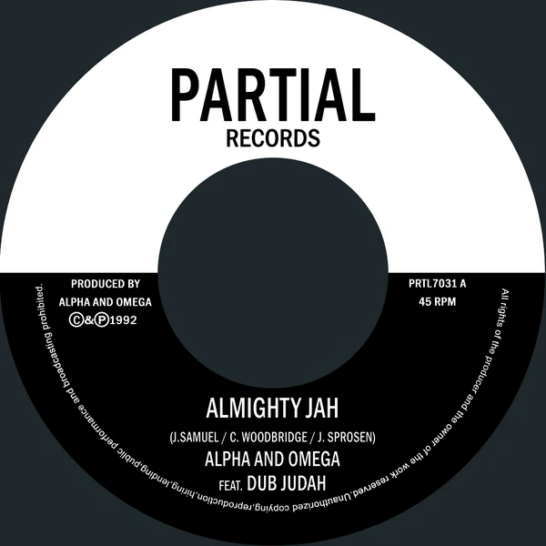 Alpha & Omega, Dub Judah - Almighty Jah 7" (New Vinyl)