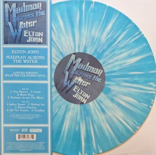 Elton John - Madman Across The Water (Clear Sleeve w/ Splatter Colour) (New Vinyl)