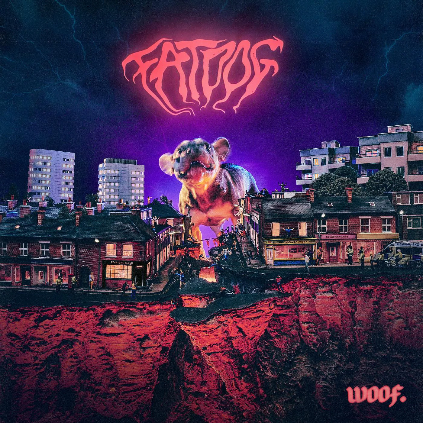 Fat Dog - WOOF. (Red Vinyl) (New Vinyl)