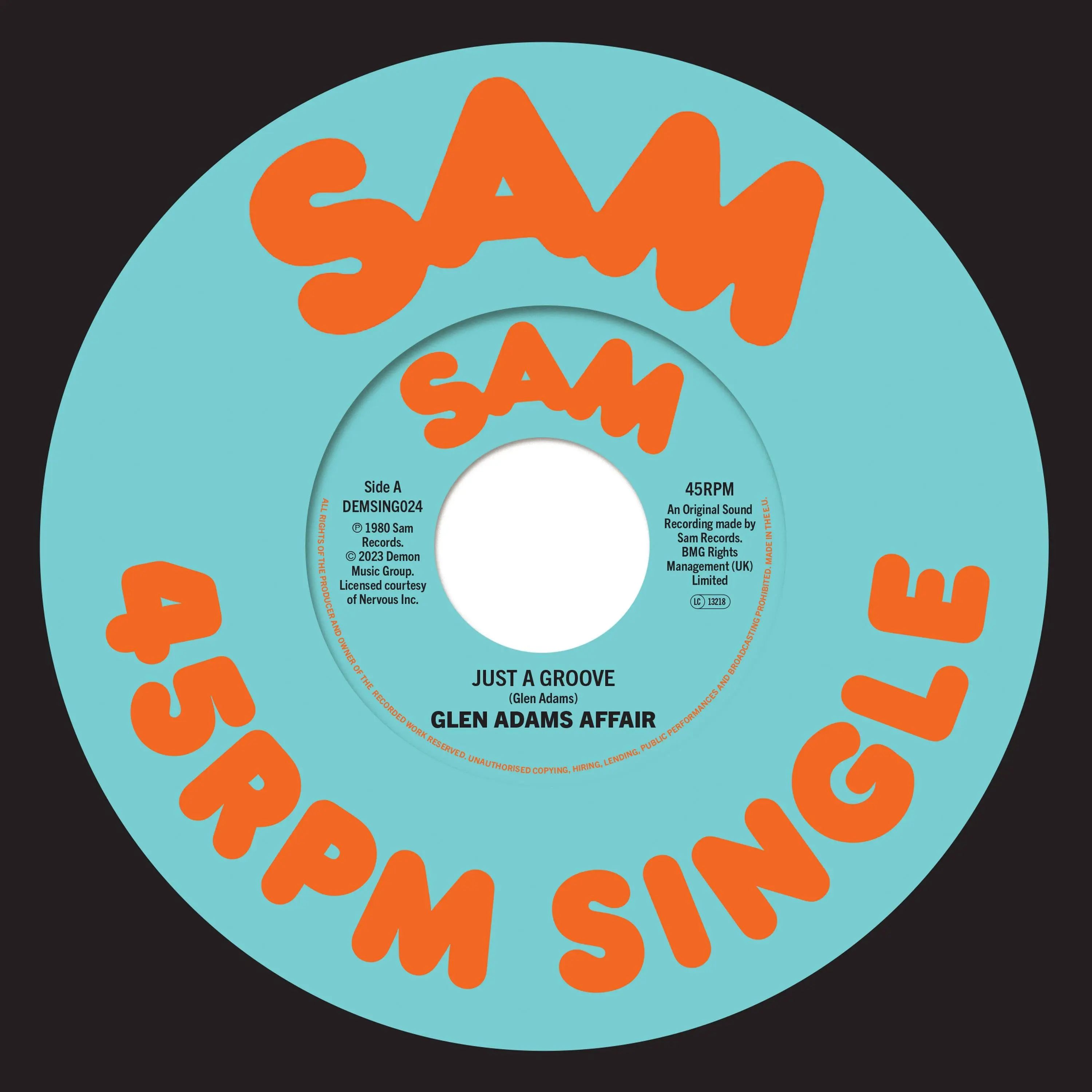 Glen Adams Affair - Just A Groove / We've Got To Make It (7") (New Vinyl)