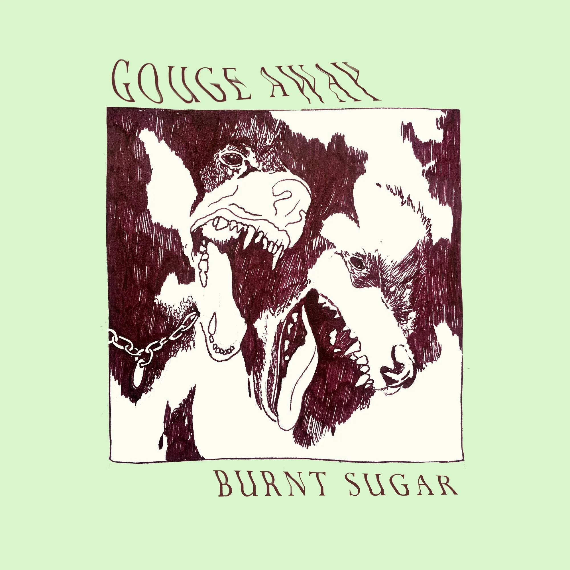 Gouge Away - Burnt Sugar (Colour Vinyl) (New Vinyl)