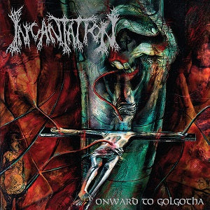 Incantation - Onward To Golgotha (Custom Three Colour Stripe With Splatter Vinyl) (New Vinyl)