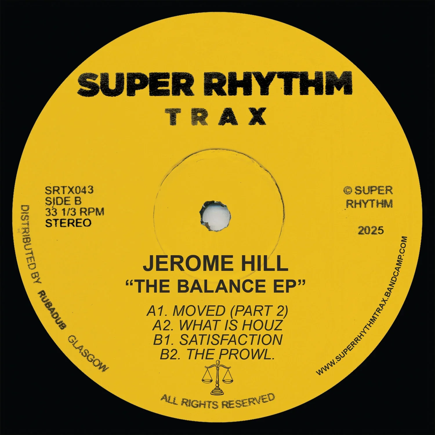 Jerome Hill - The Balance EP (New Vinyl)