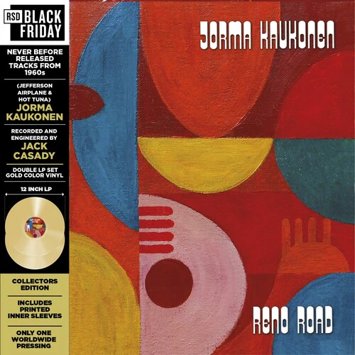 Jorma Kaukonen - Reno Road: Unreleased Tracks From The 60s (2LP/Gold) (RSD Black Friday 2024) (New Vinyl)