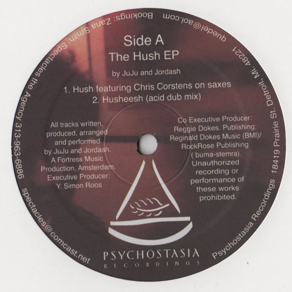 Juju and Jordash - The Hush EP (12") (New Vinyl)