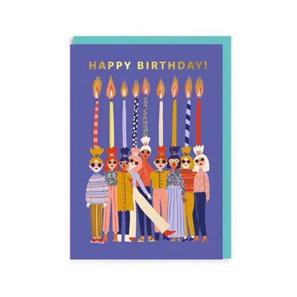 Ohh Deer Cards - Happy Birthday Candle Ladies