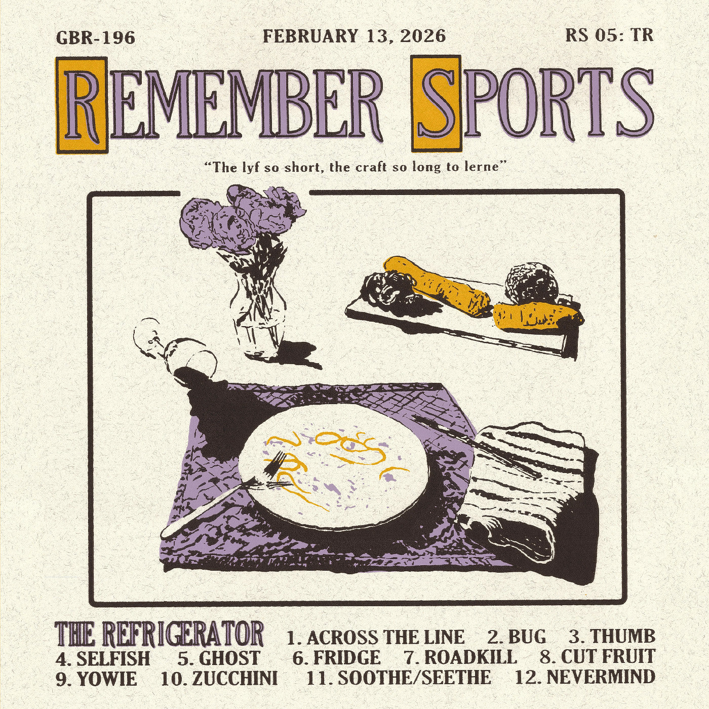 Remember Sports - The Refrigerator (Indie Exclusive Bone Opaque Vinyl) (New Vinyl)