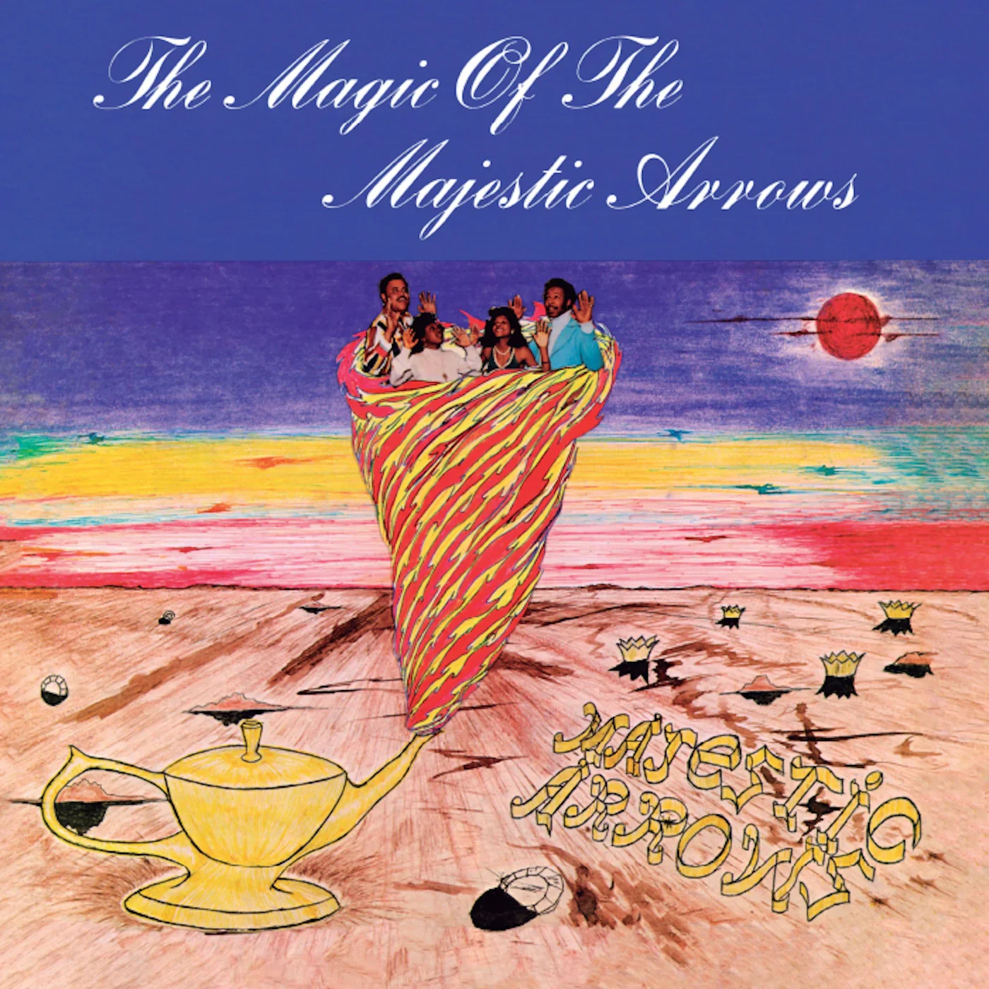 The Majestic Arrows - The Magic Of The Majestic Arrows (Blue Sky Vinyl) (New Vinyl)