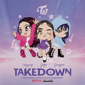 Twice - Takedown From K-Pop KPOP Demon Hunters OST (7") (New Vinyl)