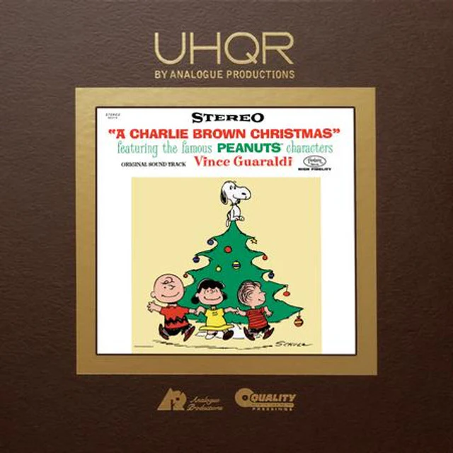Vince Guaraldi Trio - A Charlie Brown Christmas (UHQR 200gr 45RPM Clarity Vinyl 2LP) (New Vinyl)