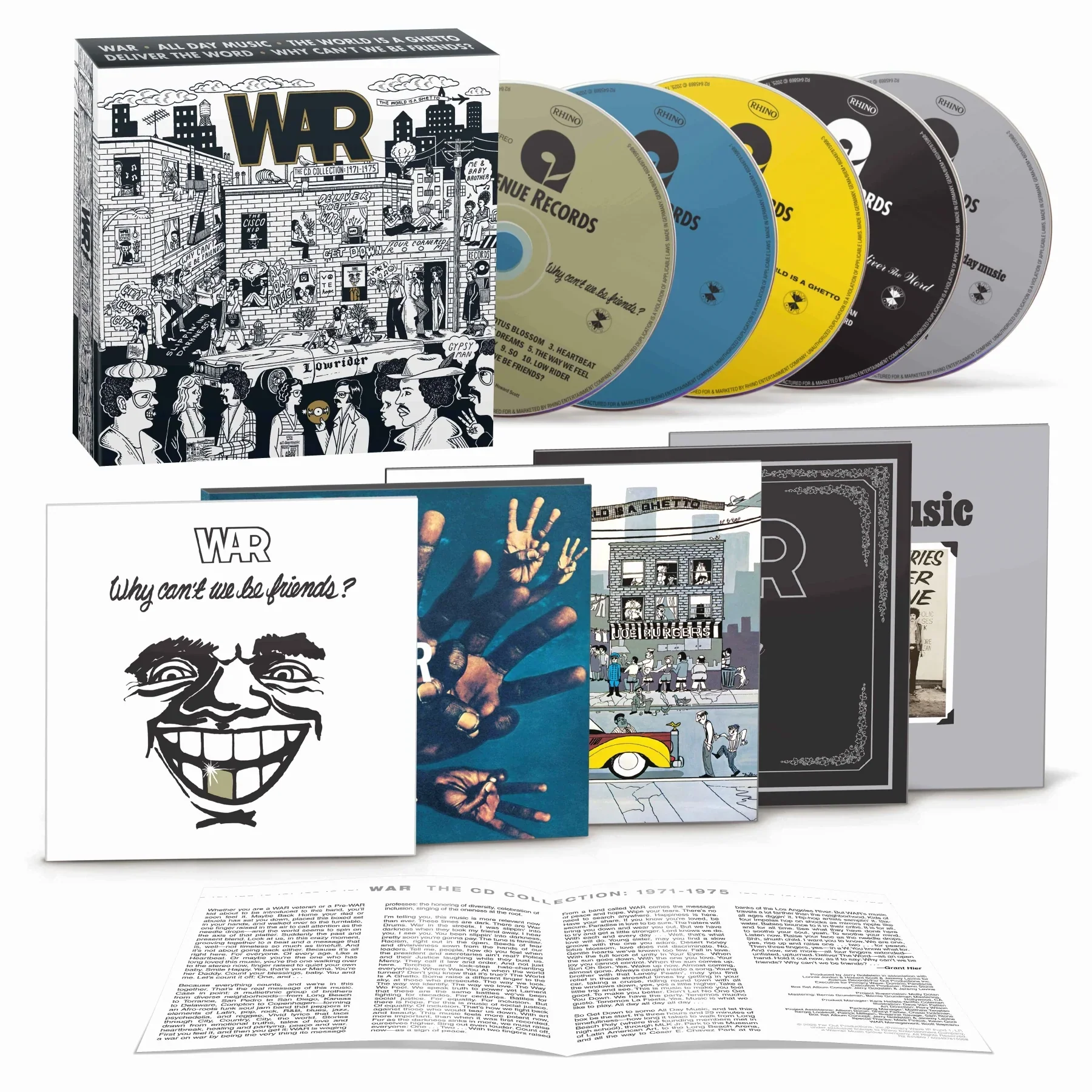 War - The CD Collection 1971-1975 (5CD) (New CD) - Image 2